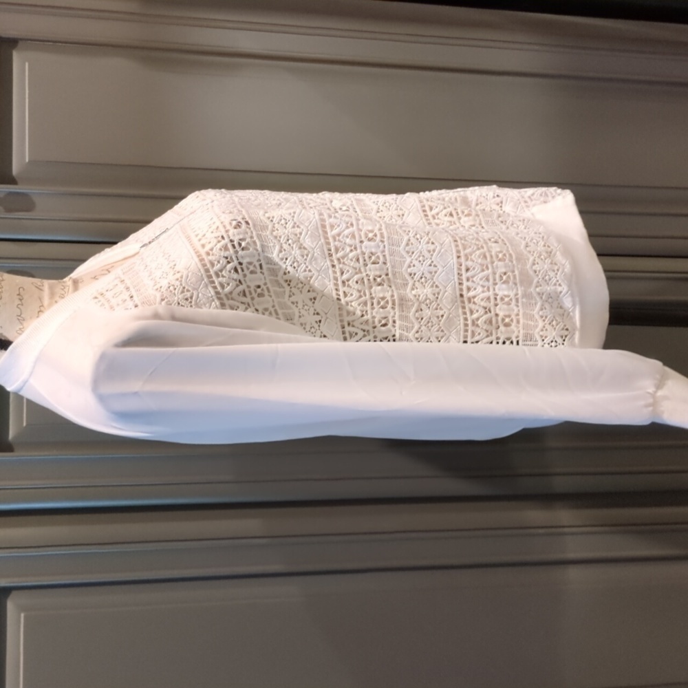 Maurices Zippered Lace and Sheer Long Sleeve Jacket - Picture 4 of 7
